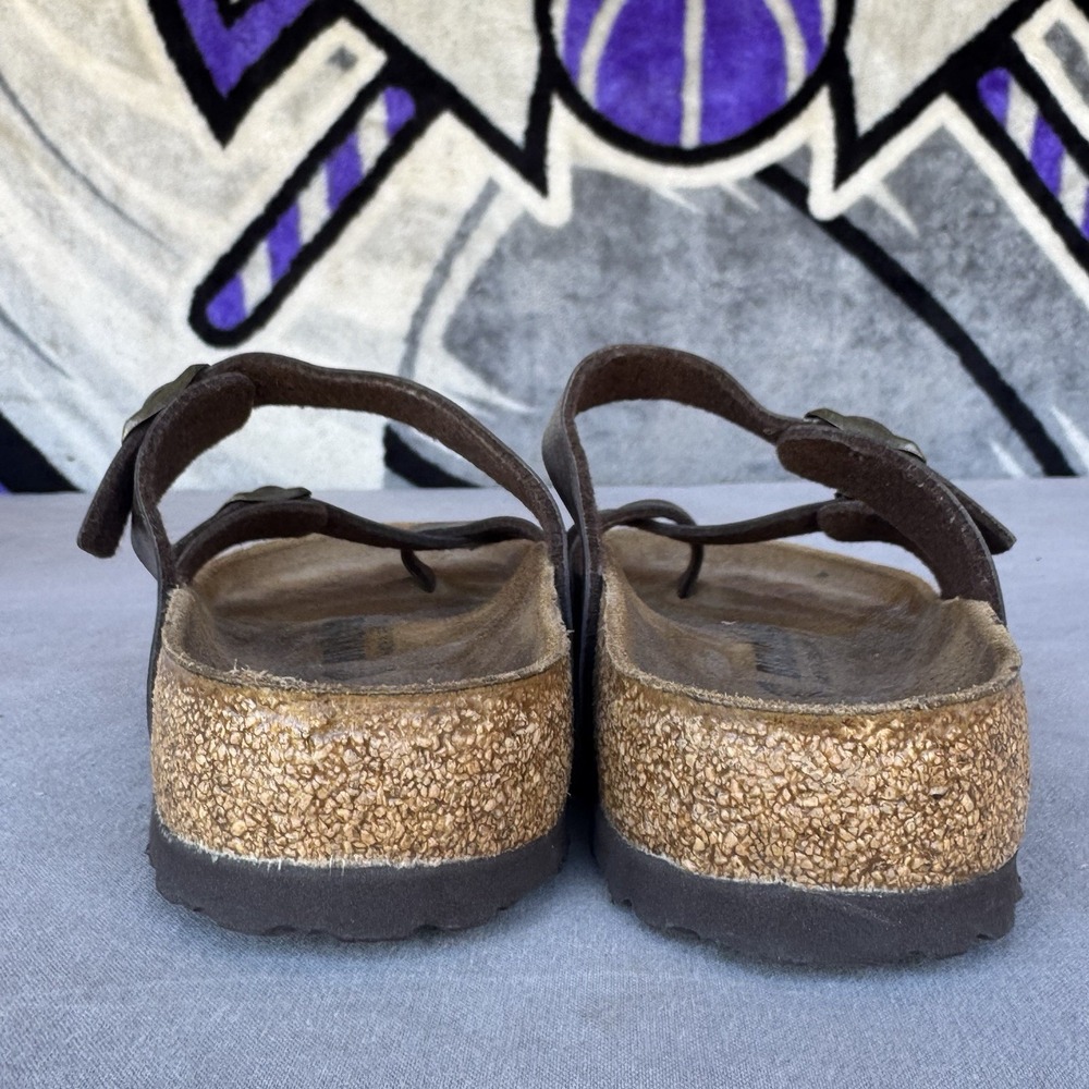 Size 38/W7 - Birkenstock Mayari Golden Brown Birko-Flor - Picture 6 of 8